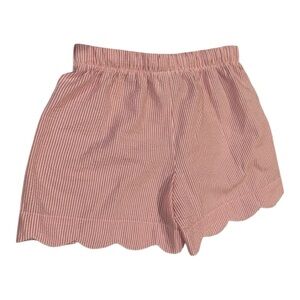TC High Waist Pink Striped Shorts‎
